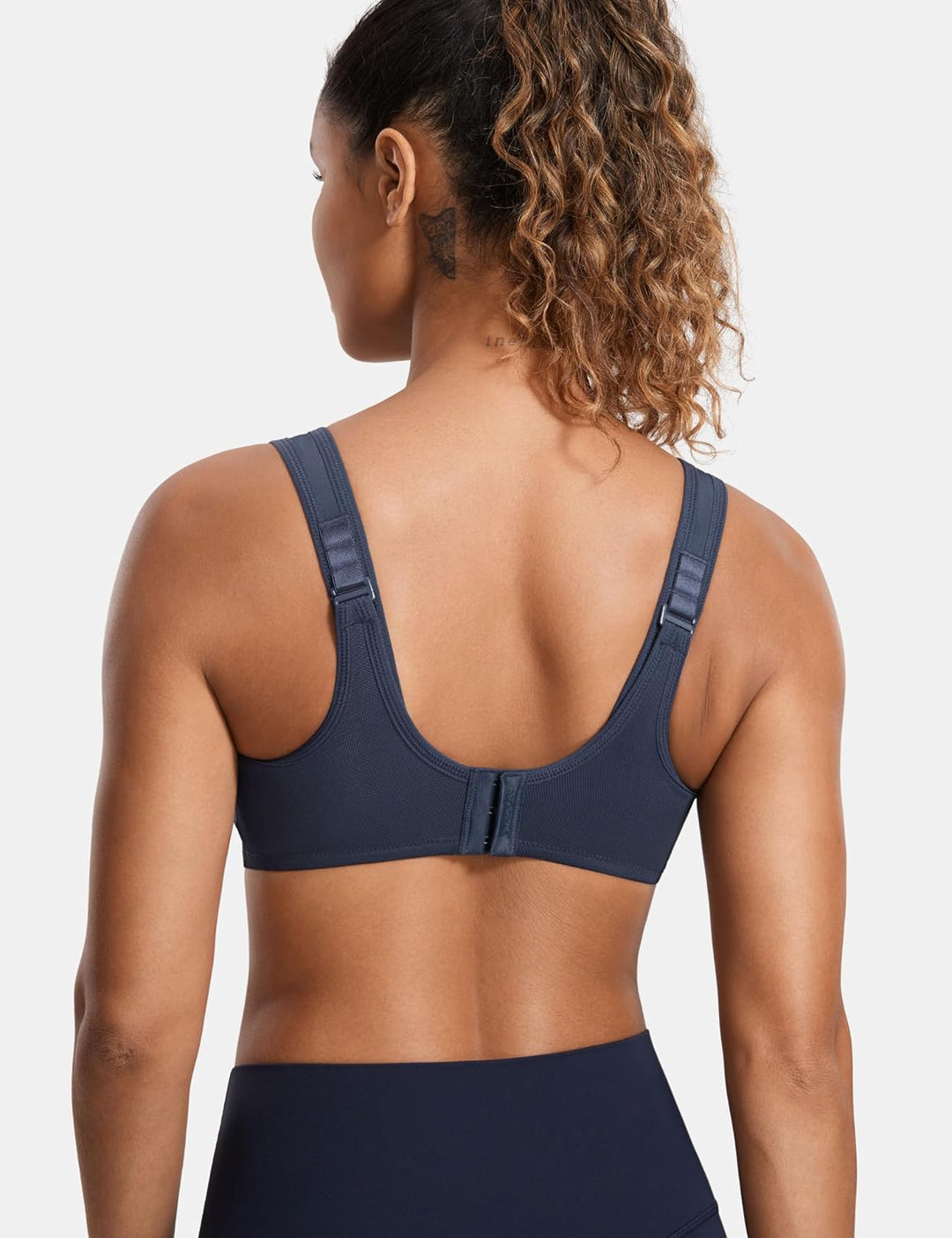 SYROKAN Damen Starker Halt Sports BH Grosse Brüste mit Bügel für Grosse Grössen | mit Bügel, Grosse