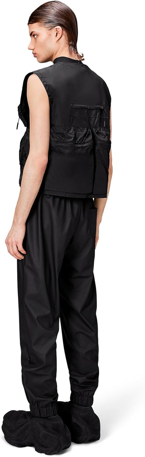 RAINS Unisex Normale Hose XXL 01 Schwarz, XXL 01 Schwarz