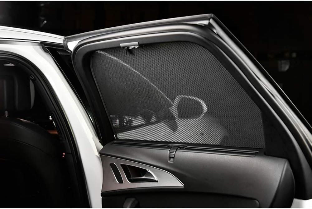 Satz Car Shades kompatibel mit Saab 9-5 Limousine 2010-2012 (4-teilig)