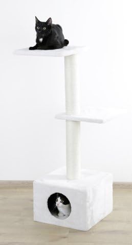 Kerbl 81588 Kratzbaum Venus, 9 ml (1er Pack), 109 cm x 37 x 37 cm weiss 109 cm x 37 x 37 cm, weiss 1