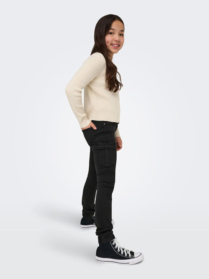 ONLY Girl Cargo-Hose Cargo Hose 146 Black 1, 146 Black 1