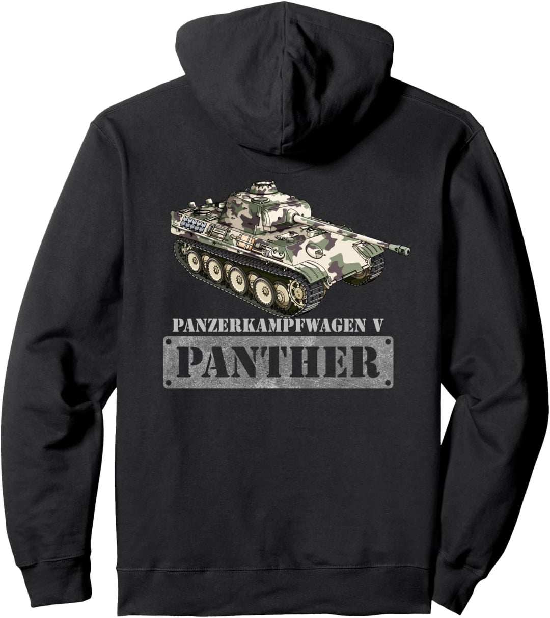 Panther Panzer V Deutsche WW2 Panzer des Zweiten Weltkriegs Pullover Hoodie