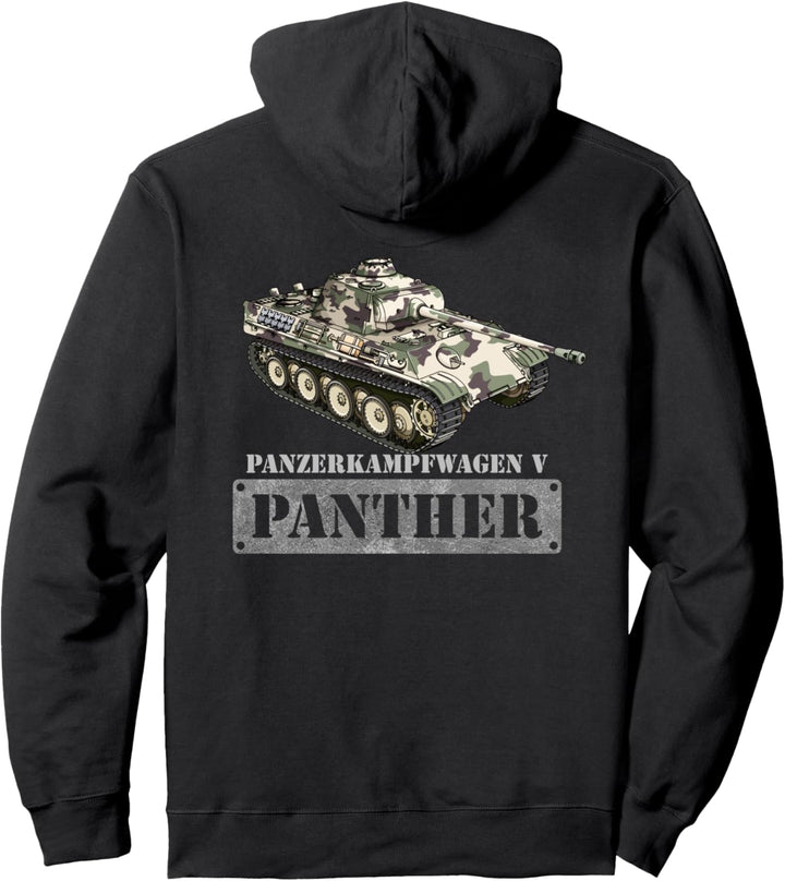 Panther Panzer V Deutsche WW2 Panzer des Zweiten Weltkriegs Pullover Hoodie
