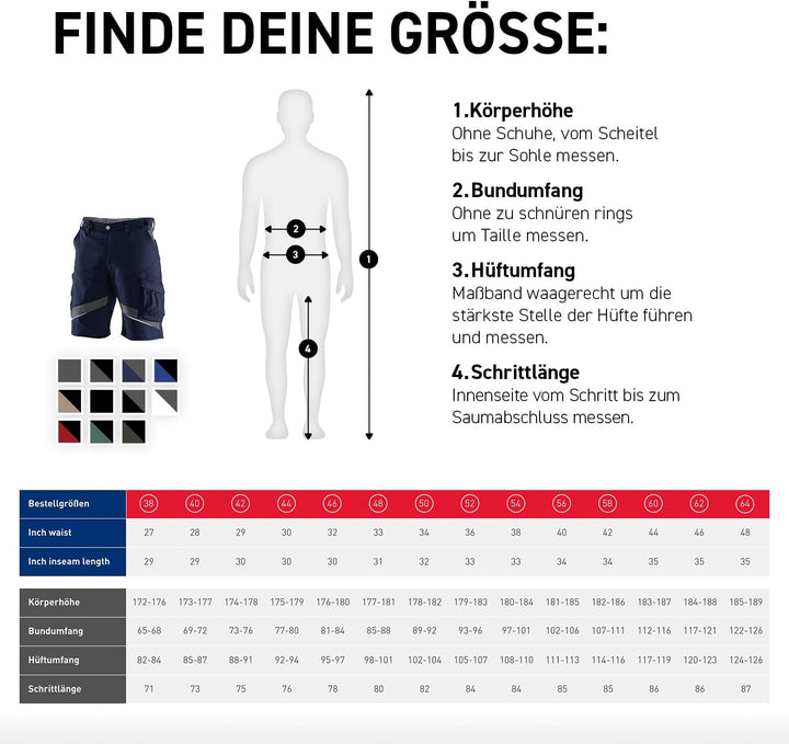 KÜBLER ACTIVIQ Shorts Blau 44, Blau 44