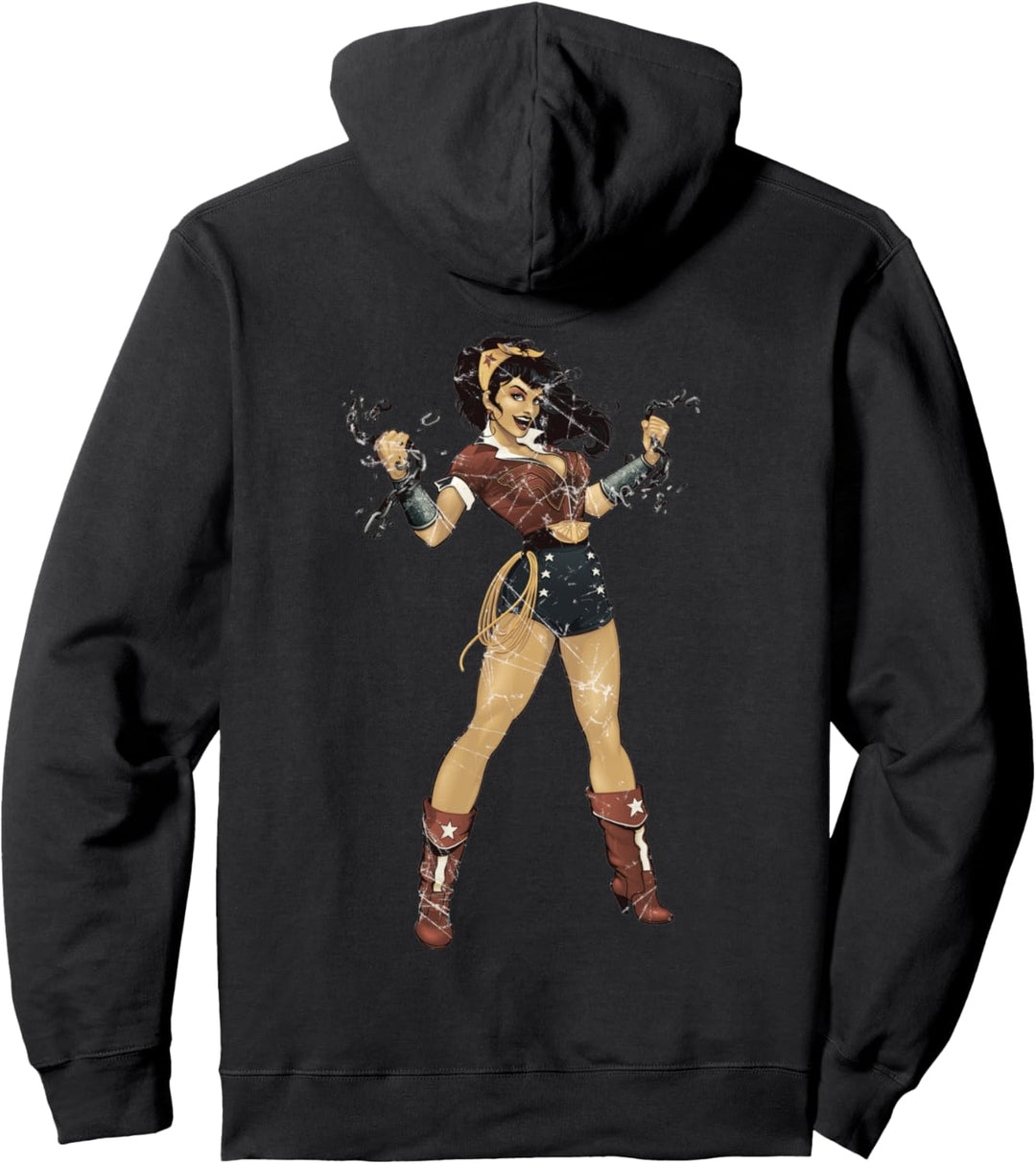 DC Bombshells Wonder Woman Charakter Haltung Pullover Hoodie
