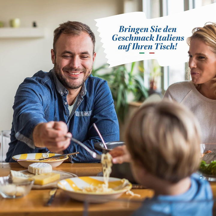 La Gondola Set mit 2 Hausgemachten Ravioli-Stempeln - Rund Glatt 38mm &amp; Quadratisch Gewellt 45x45mm