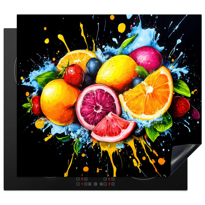 KitchenYeah© Herdabdeckplatte 59x51 cm Einteilig Abdeckplatten Cerankochfeld Abdeckung Ceranfeld Her