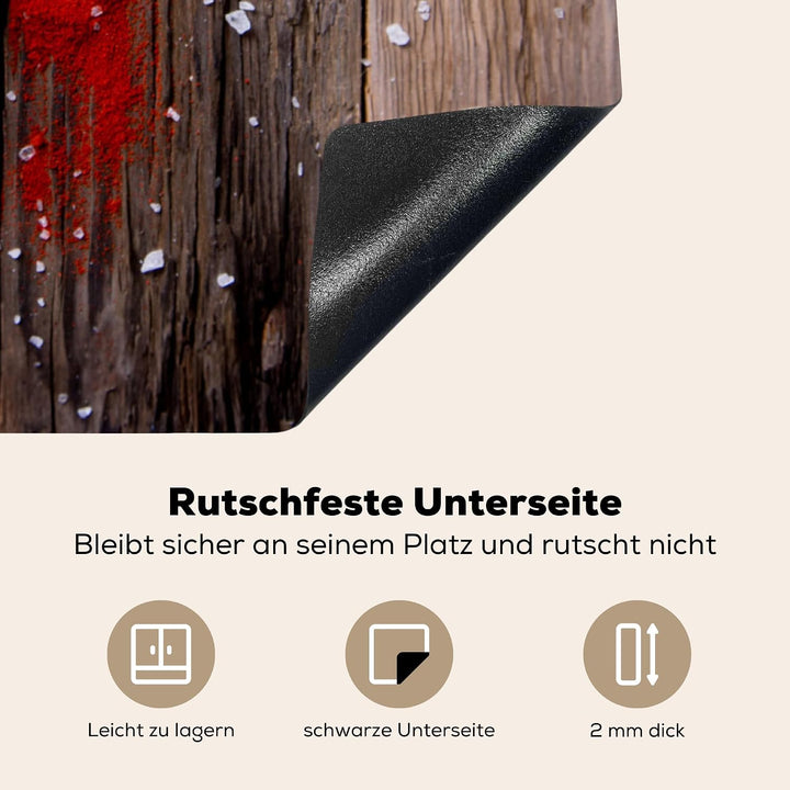 KitchenYeah© Herdabdeckplatte Einteilig Induktionsmatte Küche Abdeckung Ceranfeld Herd Abdeckplatte