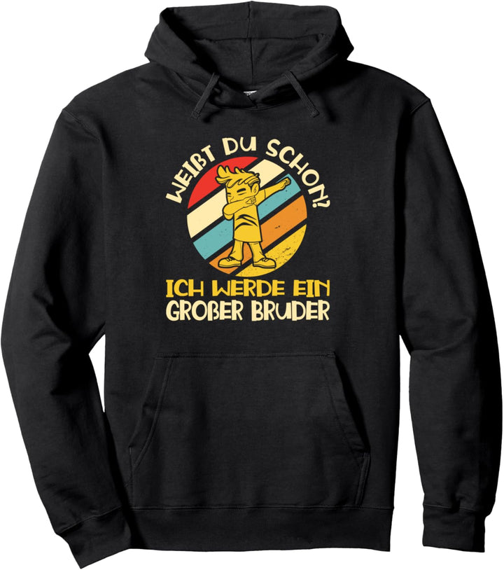 Grosser Bruder Geschwister Kinder Brüder Pullover Hoodie