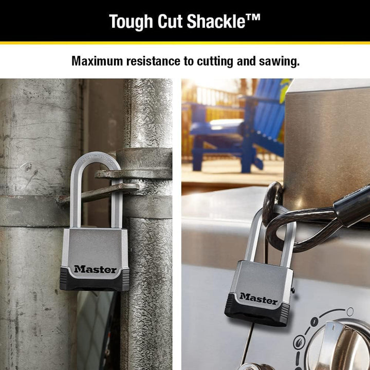 Master Lock Padlock, Magnum Set Your Own Combination Lock, 2 in. Wide, M176XDLH