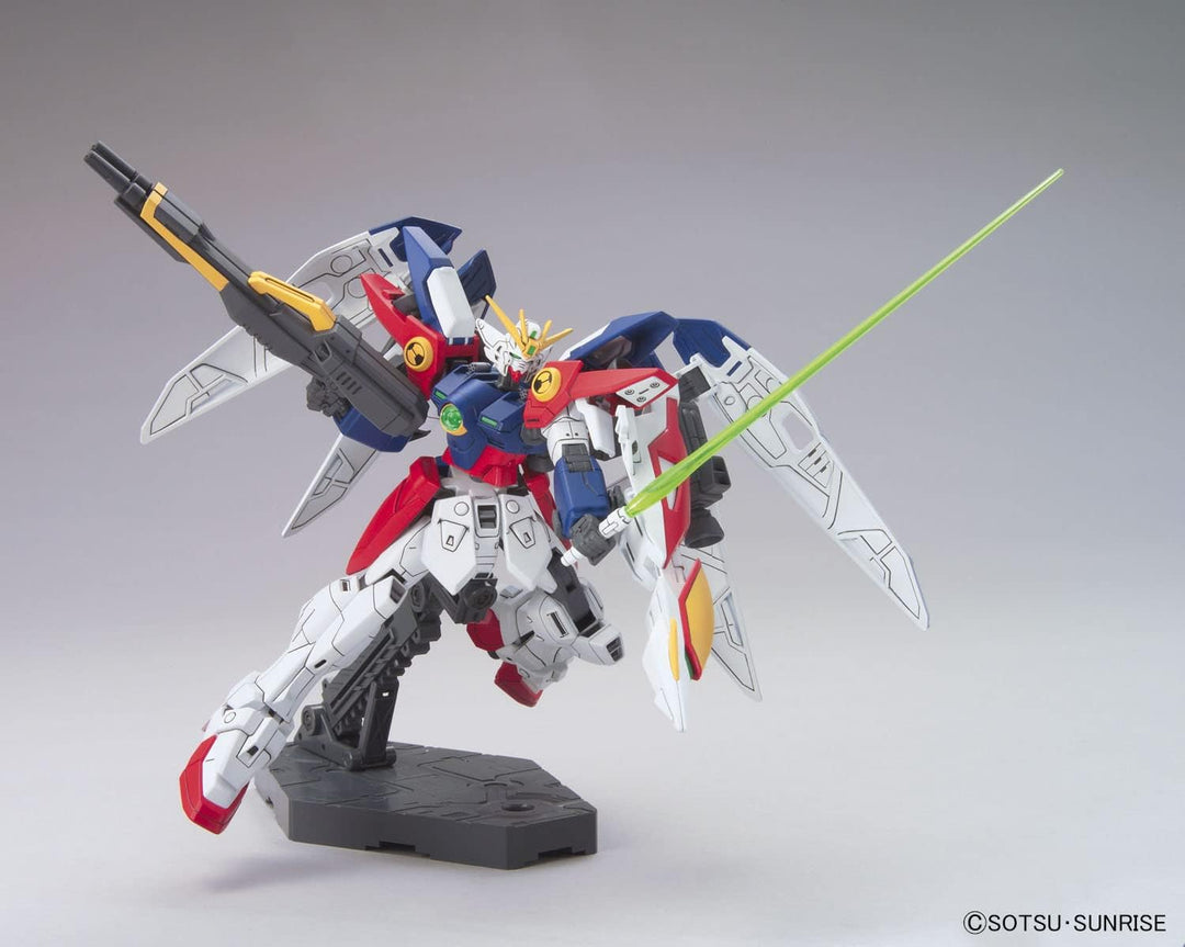 Bandai Hobby HGAC Wing Gundam Zero Model Kit (1/144 Scale)