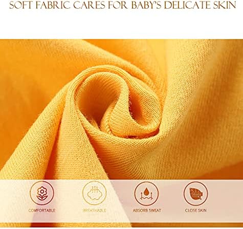 Baby Mädchen 3er Set Kurzarm Shorts T-Shirts Halbarm,6er Pack （Mit/Ohne Schulterschnalle） 2-3 Jahre