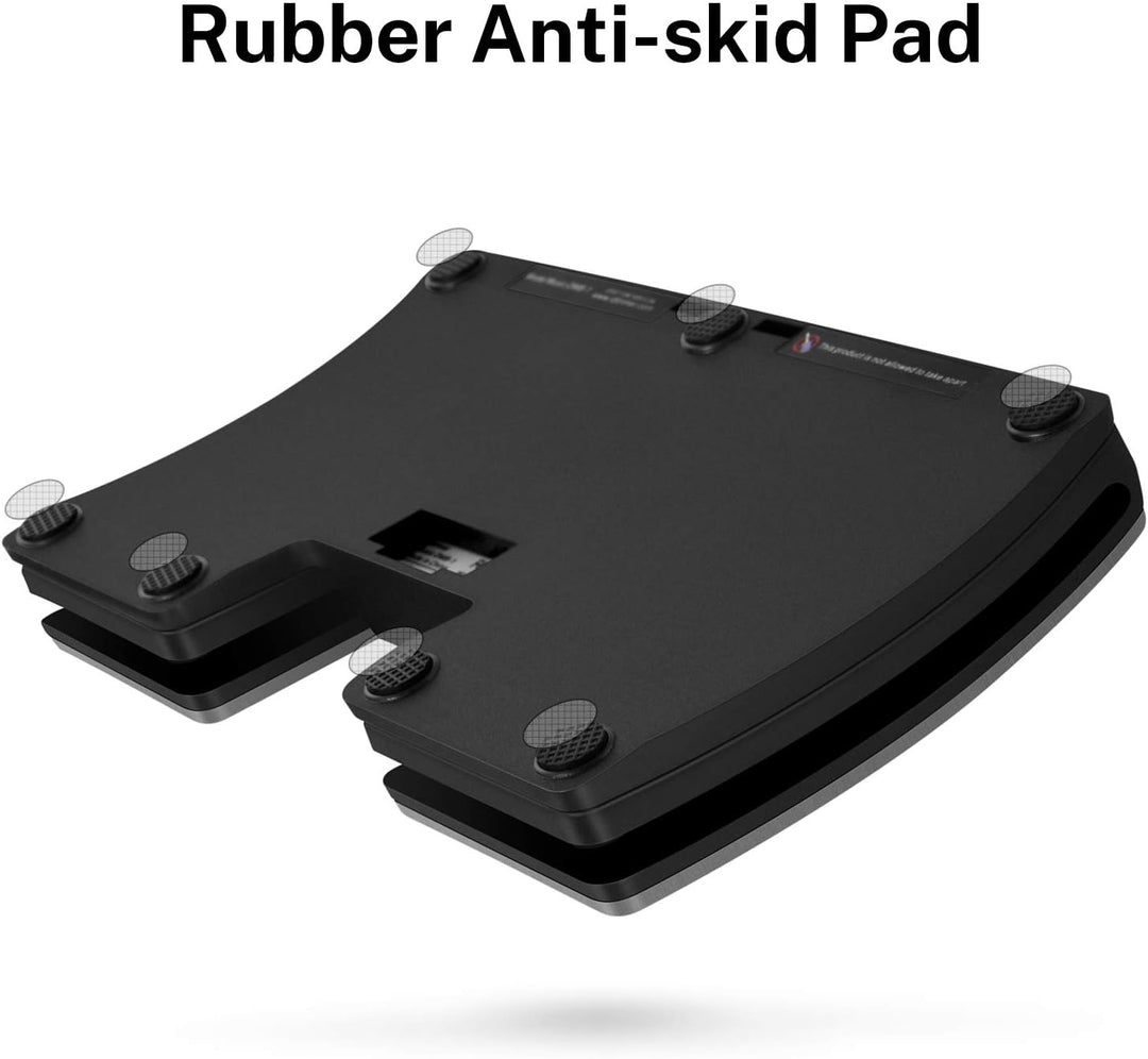 Donner Bluetooth Page Turner Pedal für Tablet Ipad Wiederaufladbar, Silber