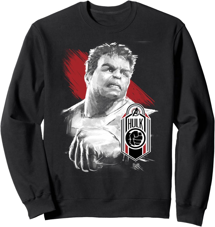 Marvel Avengers: Endgame Hulk Dark Portrait Sweatshirt