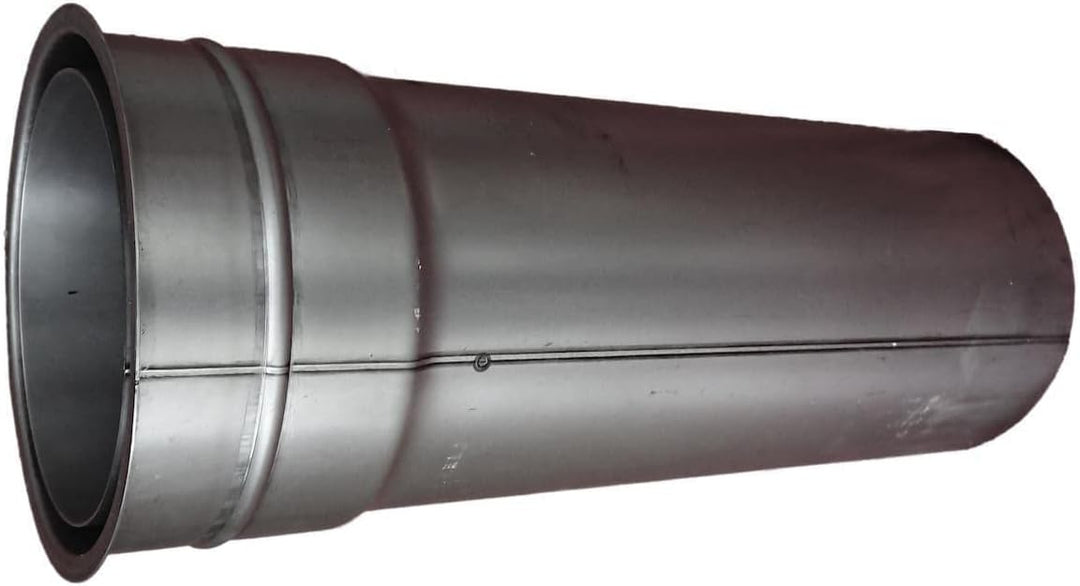 Möck Wandfutter doppelwandig | blank | Länge 40 cm (Ø 150mm), Ø 150mm