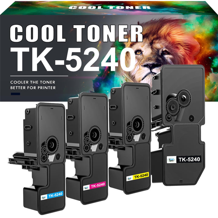 Cool Toner Kompatibel für Kyocera TK-5240K TK5240 TK5240K TK-5240 Ecosys M5526cdw M5526cdn P5026cdw