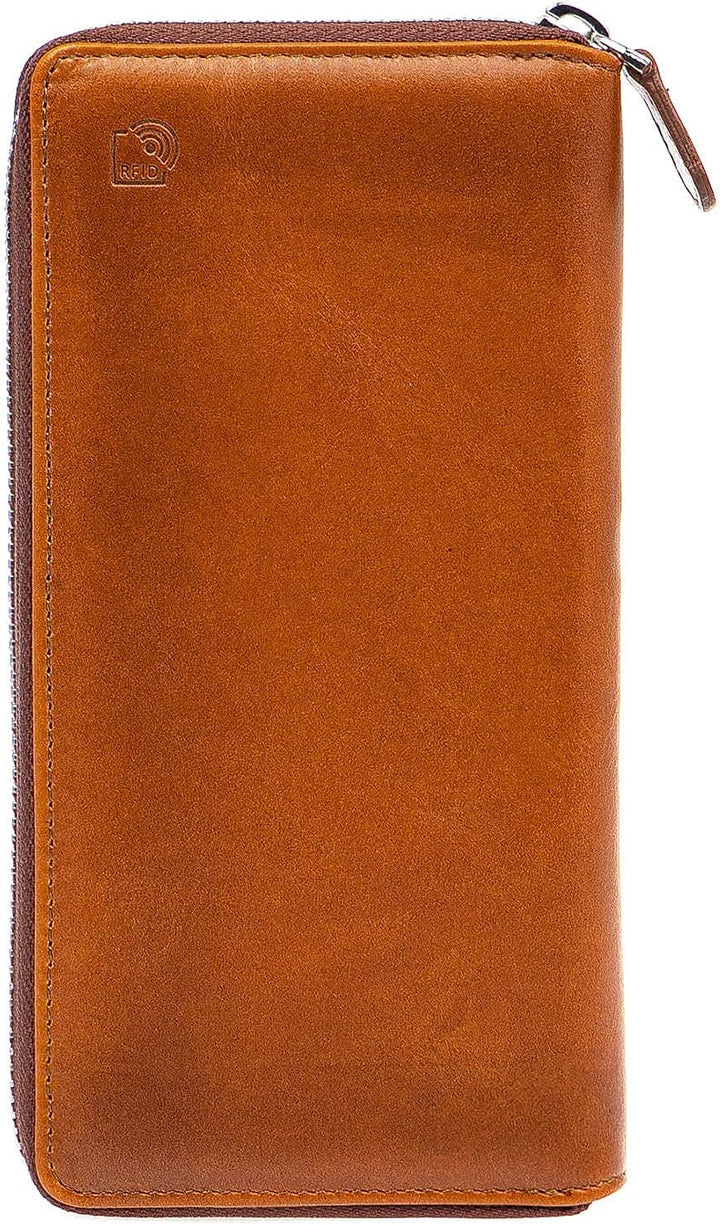 Solo Pelle Universal Wallet passend für Apple iPhone 12 + 13 und Geräte bis 7,1 Zoll Reiseetui I Gel