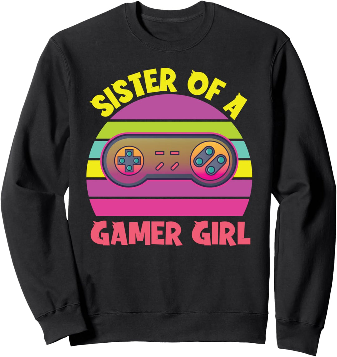 Schwester eines Spieler-Mädchens Sweatshirt