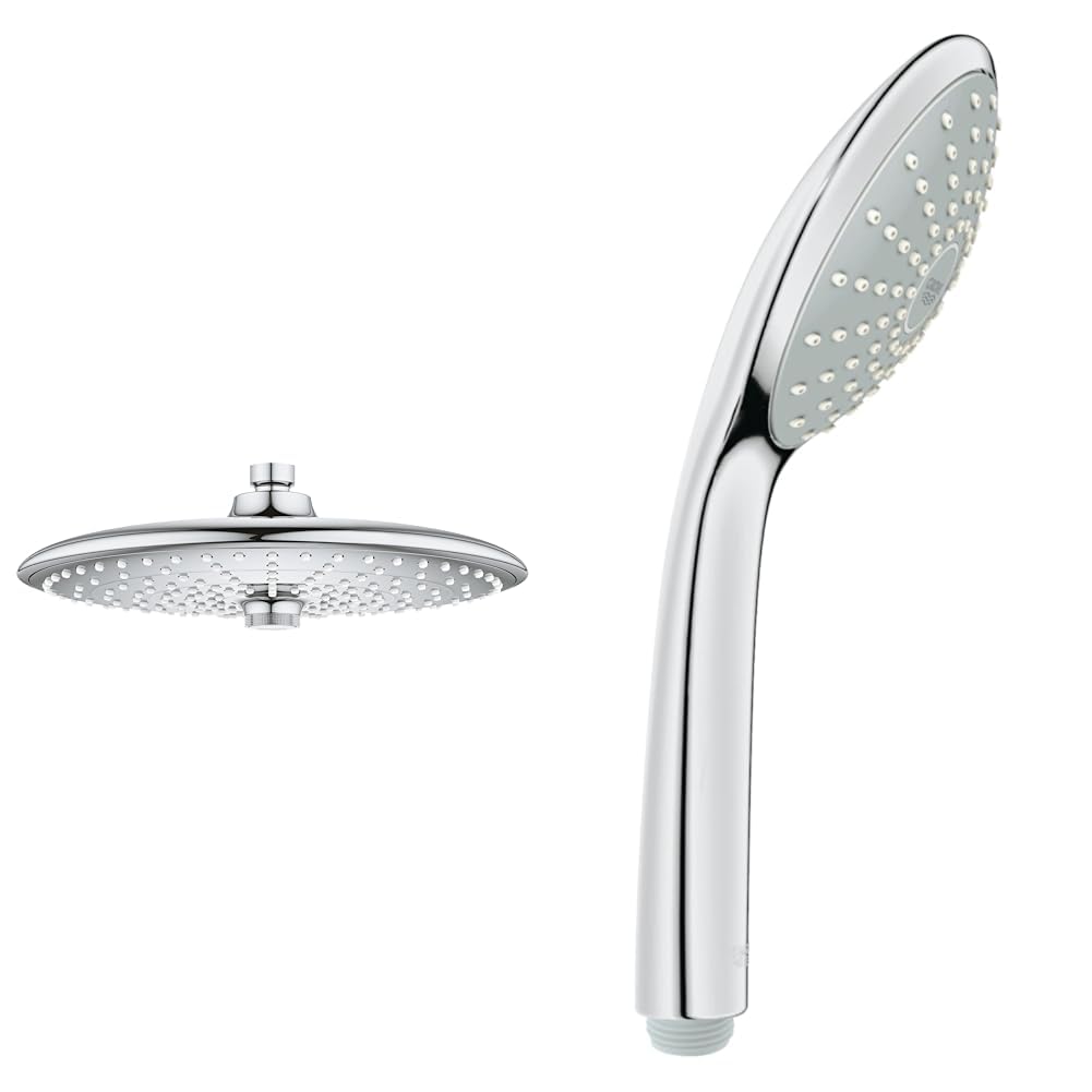 GROHE Euphoria 260 | Brausen &amp; Duschsysteme - Kopfbrause 3 Strahlarten | chrom | 26455000 &amp; Euphoria