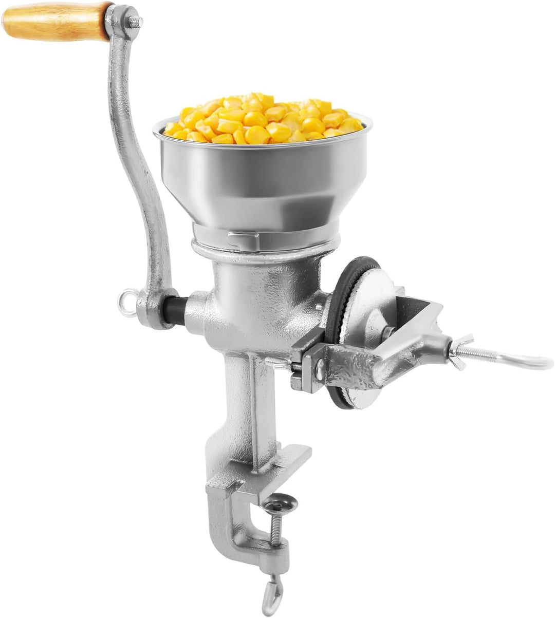 GetreidemüHle Futtermühle 0,5 kg Multifunktionsschleifer Kornquetsche Getreid Walzenmühle Getreidemü