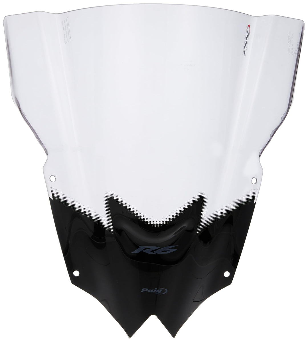 Puig 4635H Z-Racing Windschutz, R6 08'-16' C/HUMO, transparent (leichter Rauch) Getönt, Getönt