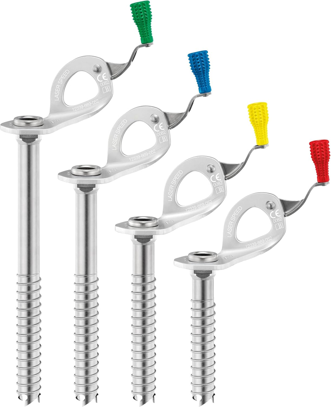 PETZL Laser Speed 21 cm Silber, 21 cm Silber