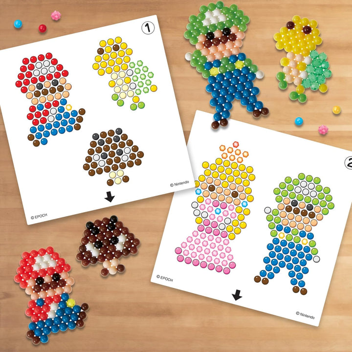 Aquabeads 31946 Super Mario™ Sternperlen Set - Bastelset, Bunt Single, Single