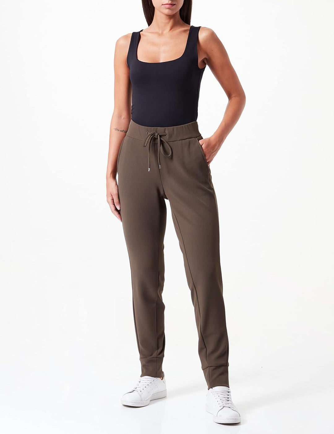 Atelier GARDEUR Damen Hose 34 Black Olive(1076), 34 Black Olive(1076)