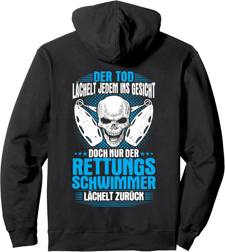 Wasserrettung Lächeln Rettungsschwimmer Pullover Hoodie