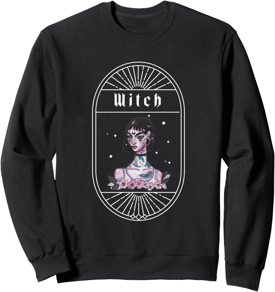 Lustige Hexe Sweatshirt