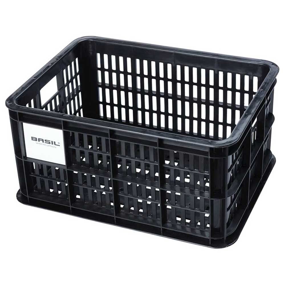 Basil B.V. Crate Fahrradkaste Schwarz 40.4x29.8x20.2cm