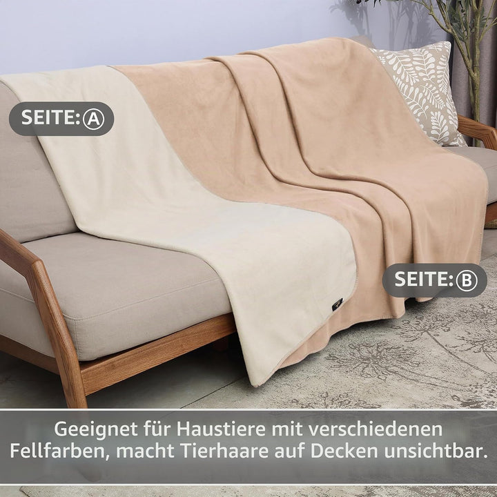 Wasserdicht Hundedecke Katzendecken Waschbar, wasserdichte Decke für Grosse Hunde Sofaschutz Couch Ü