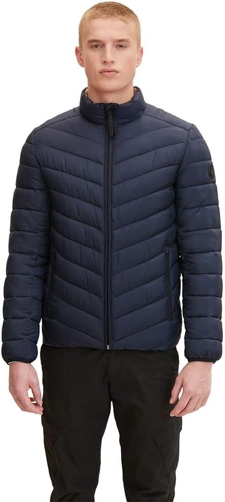 TOM TAILOR Herren Lightweight Steppjacke XXL 10668 - Sky Captain Blue, XXL 10668 - Sky Captain Blue