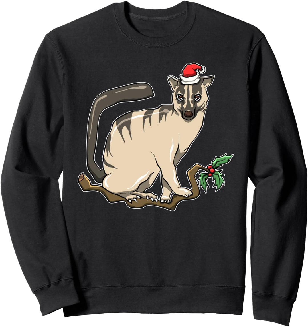 Weihnachtsbanded Civet Sweatshirt