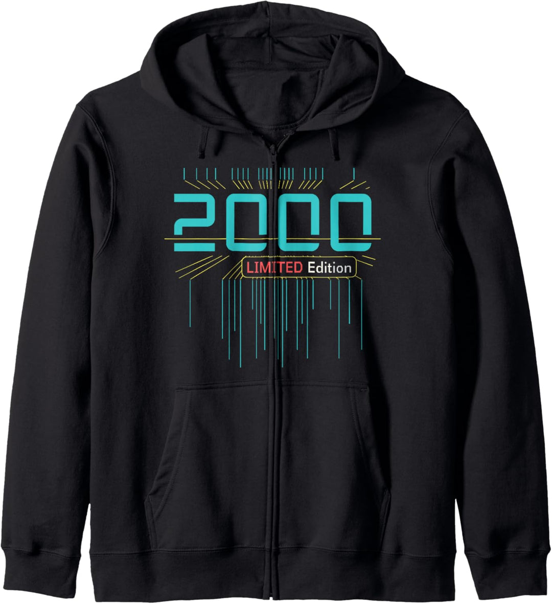 24. Geburtstag Mann Frau 24 Jahre 2000 Deko Lustig Geschenk Kapuzenjacke