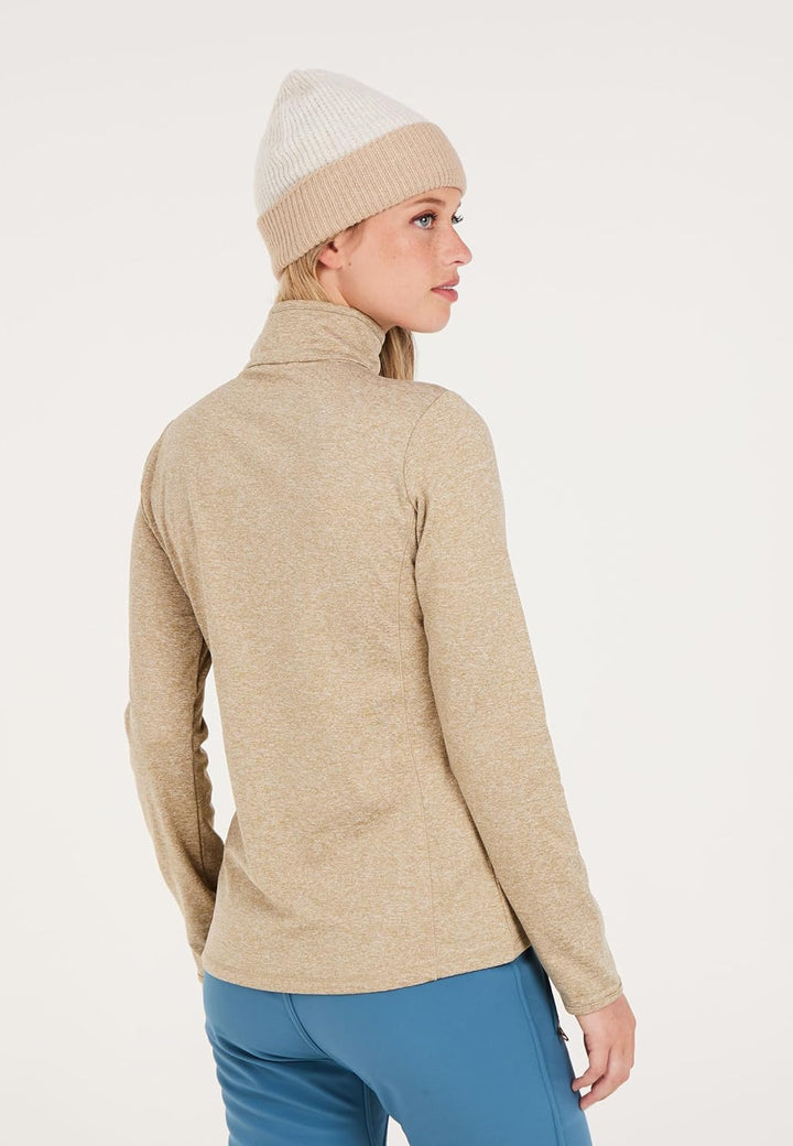 Protest Damen 1/4-reissverschluss FABRIZM M Bamboobeige, M Bamboobeige