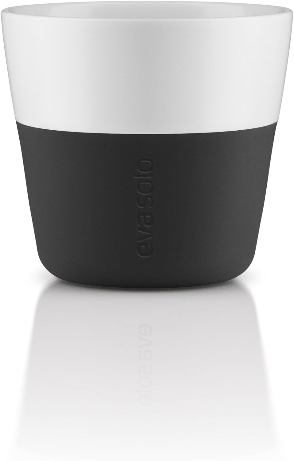 EVA SOLO | 2 Coffee Cups | Lungo-Becher | 230 ml | 3 Typen | Schwarz | Spülmaschinenfest, Schwarz