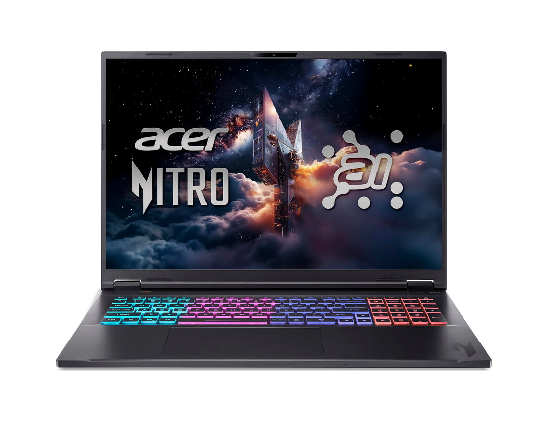 acer Nitro 18 AI (AN18-61-R1WB) Gaming Laptop, 18" WQXGA IPS 165Hz Display, AMD Ryzen Al 7 350, 16 G