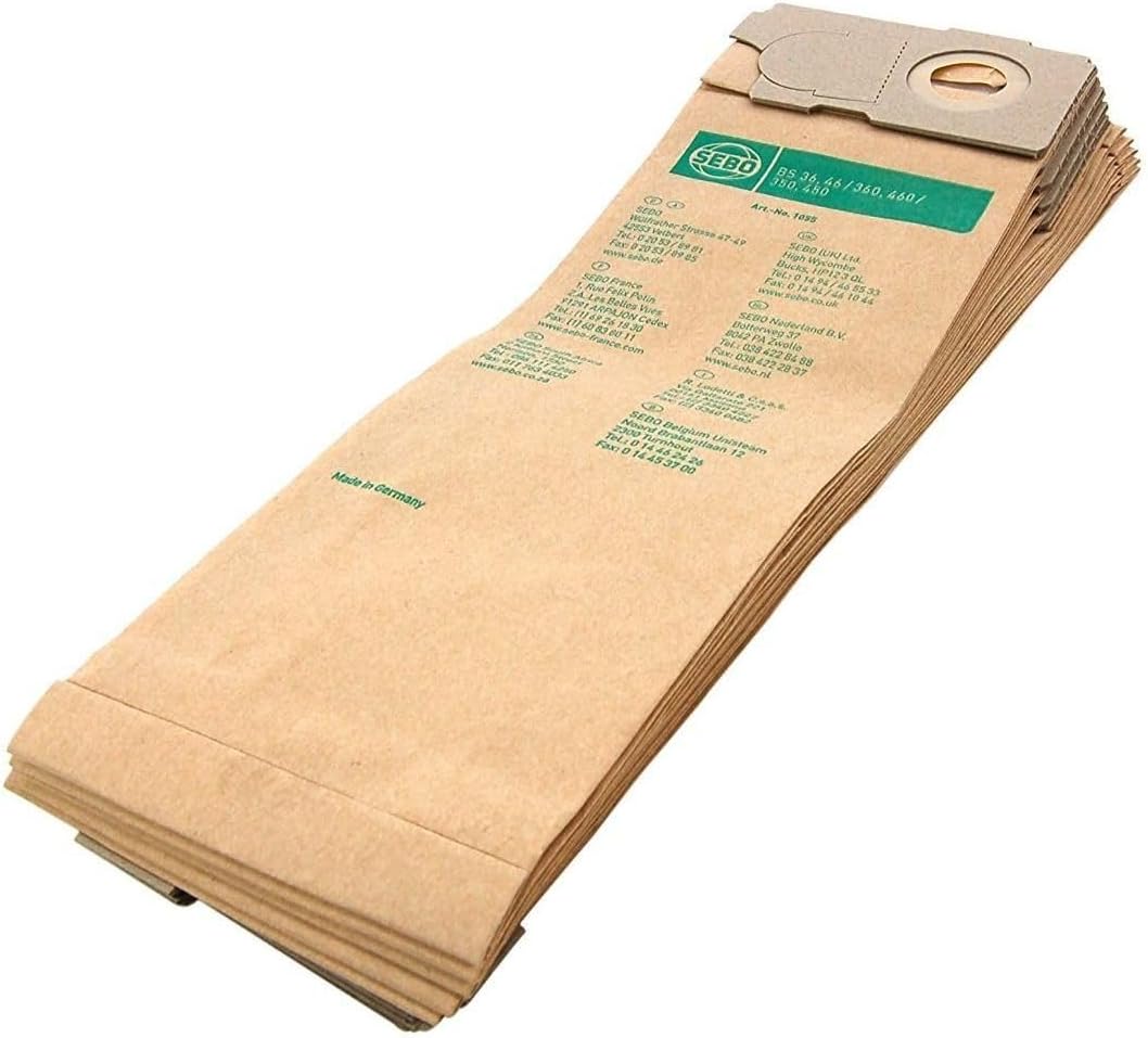 Sebo 1055 Filtertüten für BS-Serie (10 Stk)