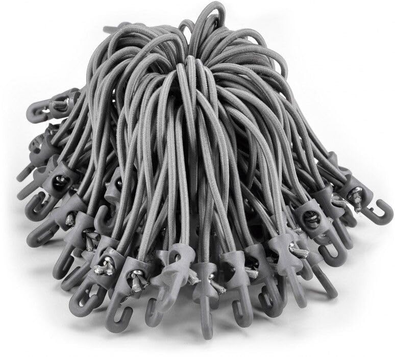 Riggatec Spannfix 4mm silbergrau 13cm 100 Stk. 100 Stück, 100 Stück
