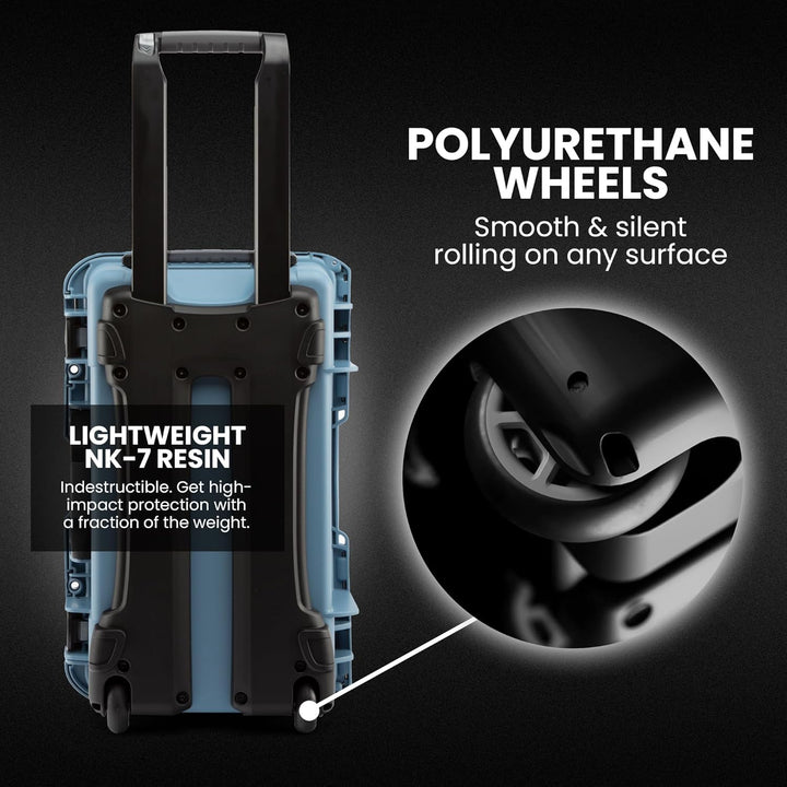 NANUK 935 – Leichter, wasserdichter Schutzkoffer aus NK-7-Kunststoff mit Rollen und individuell anpa