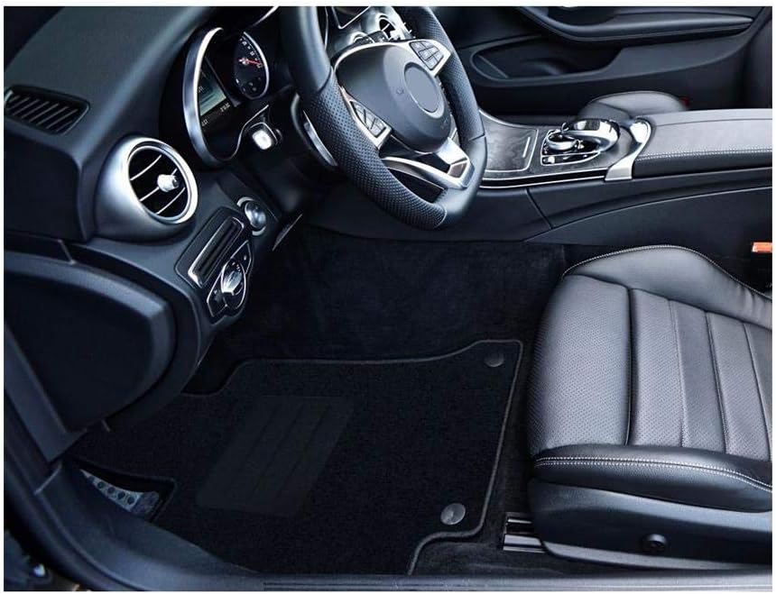 Fussmatten mit Clips 4er Set für VW Golf 5 MK5 2003-2008 Variant Plus Velours Automatten