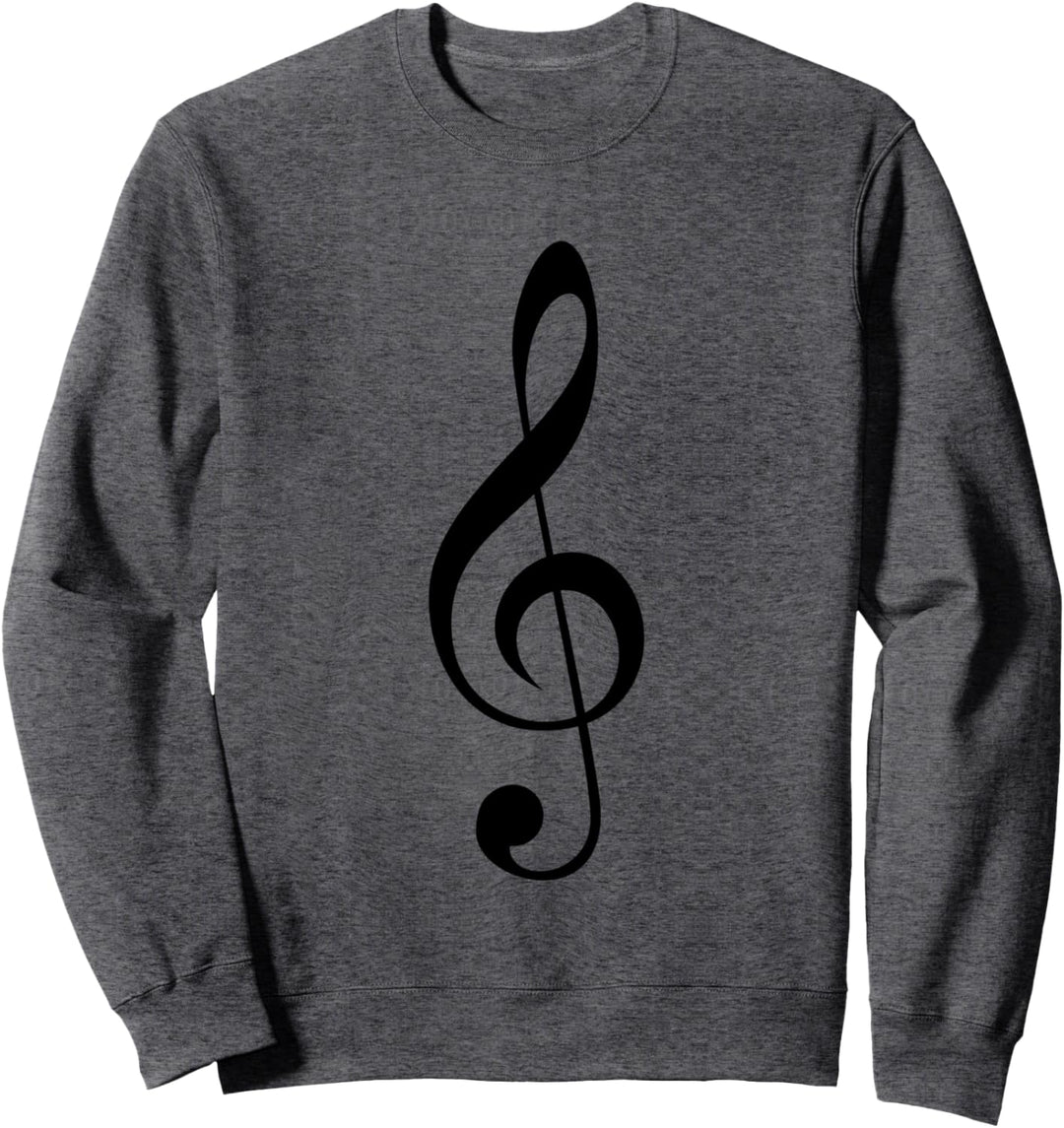 T-Shirt mit Notenschlüssel Sweatshirt