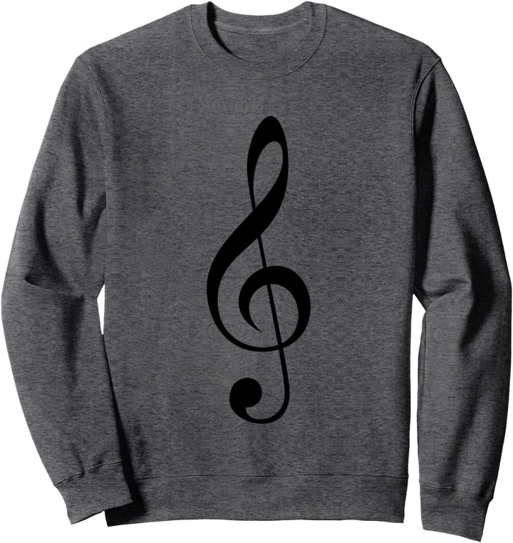 T-Shirt mit Notenschlüssel Sweatshirt