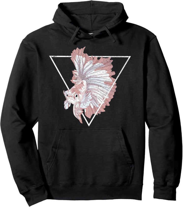 Siamesische Kampffische für Aquarien, Betta-Fisch Pullover Hoodie