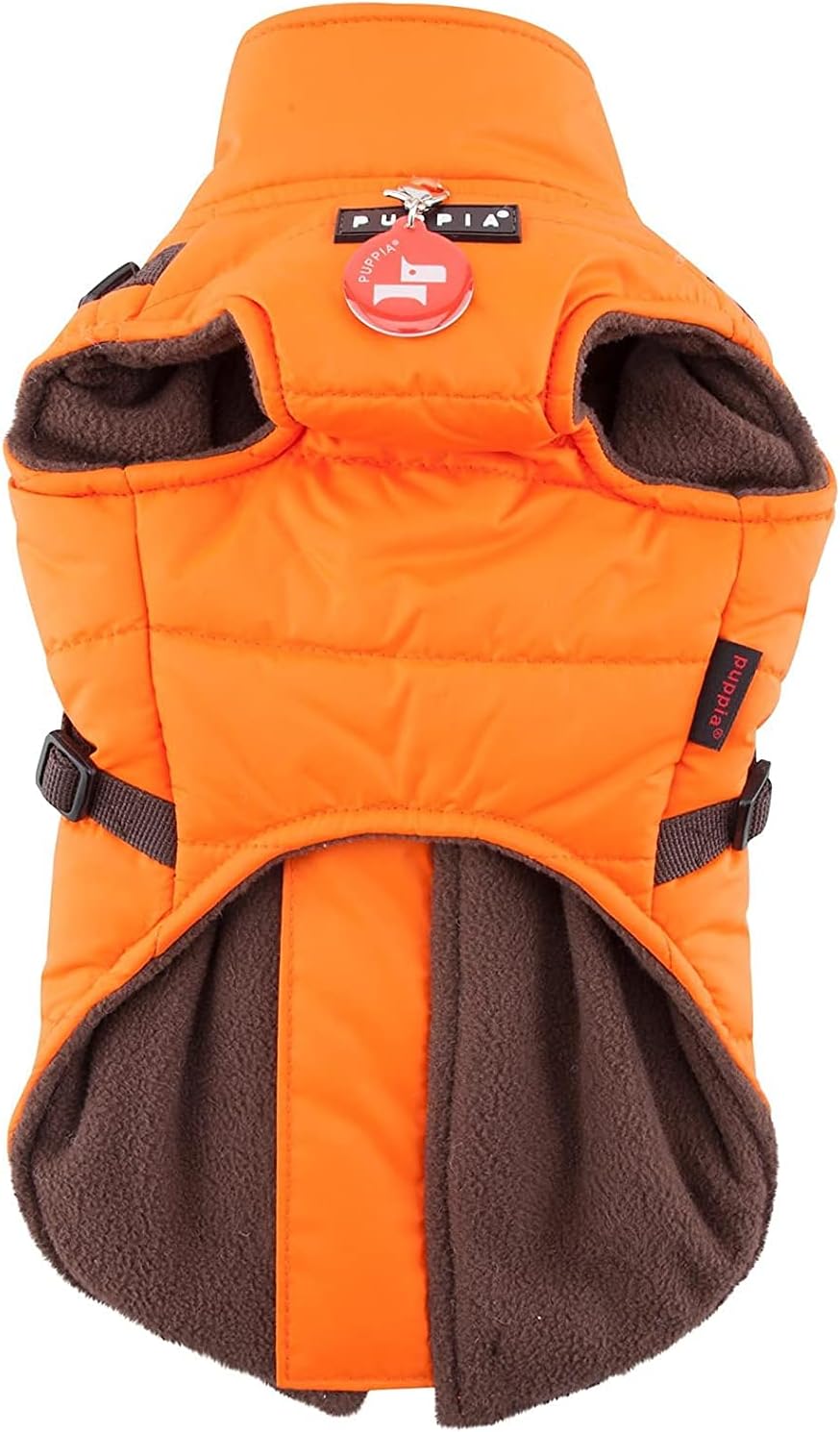 Puppia Authentische Winterweste, Mountaineer II, Large, Orange Orange L, Orange L
