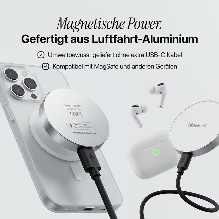 One ChargePad Pro Bundle inkl. Ladegerät - Für Android - Ultradünn, Kabellos Wiederaufladbar & Alarm
