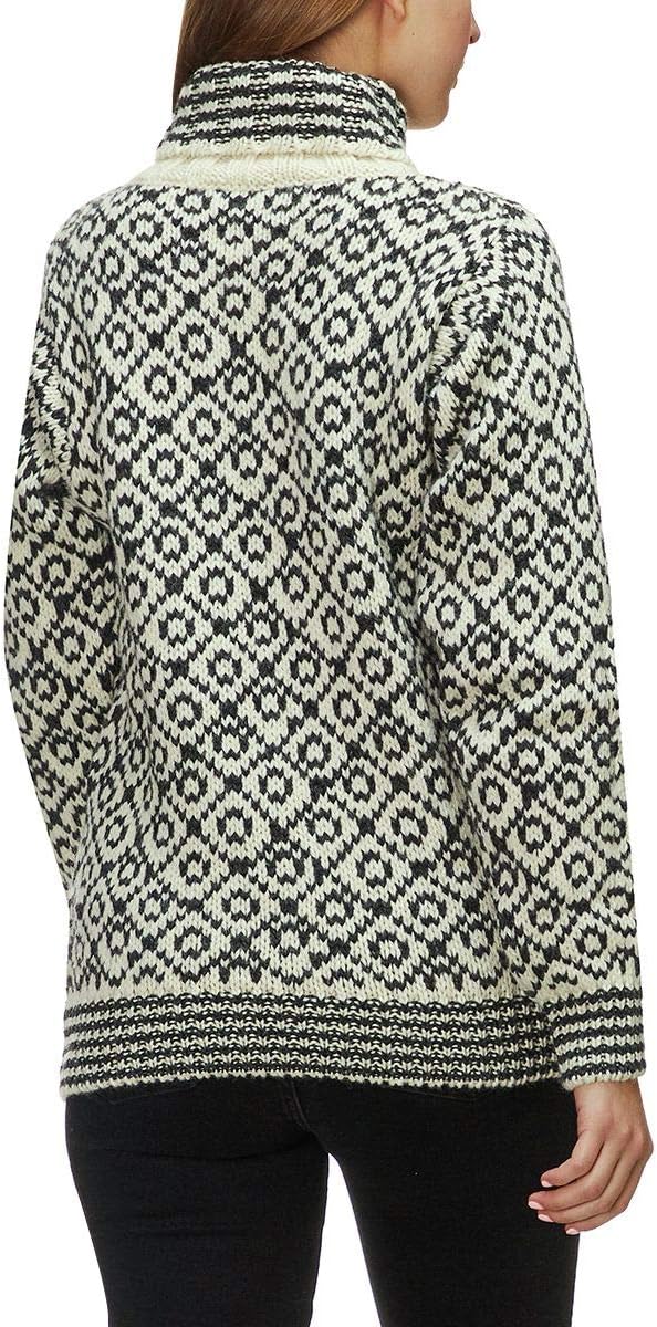 Devold Unisex Svalbard Wool High Neck Tshirt S Offwhite/Anth., S Offwhite/Anth.