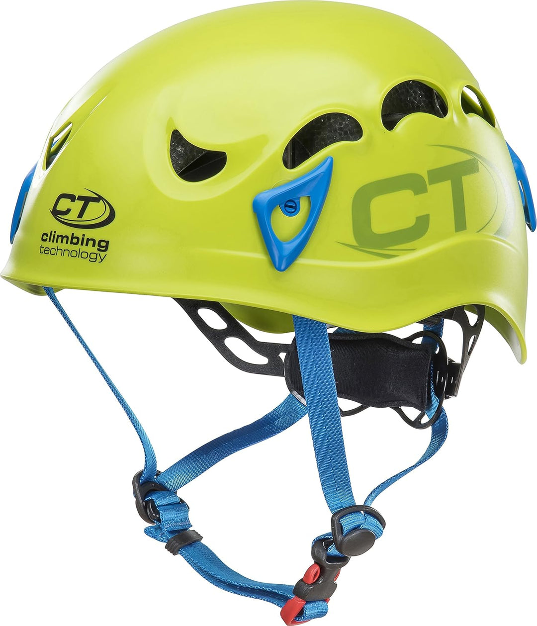 Climbing Technology Galaxy Helm Unisex Erwachsene, Unisex Regolabile da 50-61 Cm Verde/Azzurro, Rego