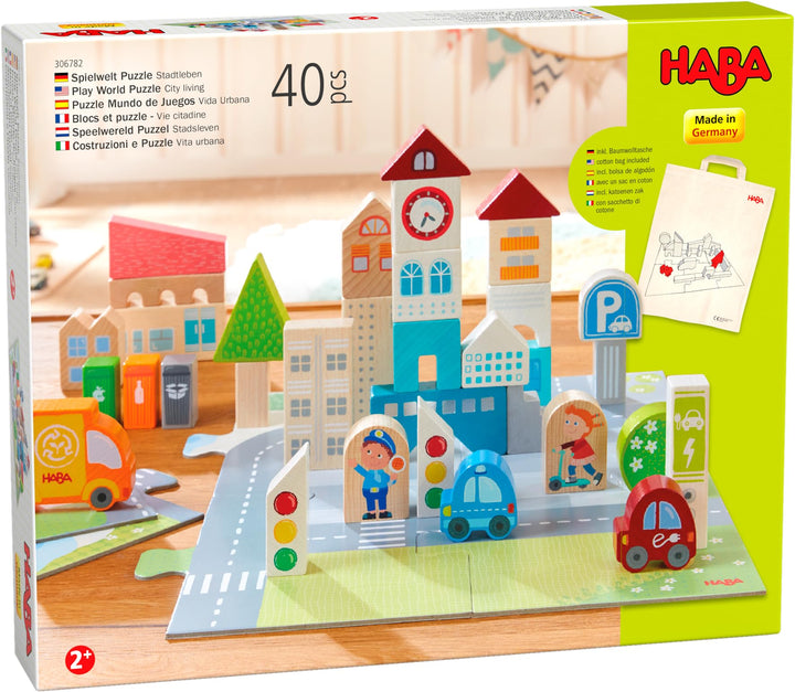 HABA Spielwelt Puzzle Stadtleben